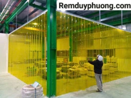 Rèm PVC Ngăn Lạnh Cho Phòng Lạnh, Kho Lạnh Công Ty